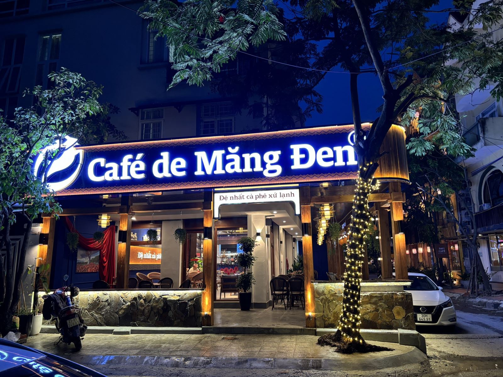 Thi công nội thất cafe Măng Đen - Hà Nội